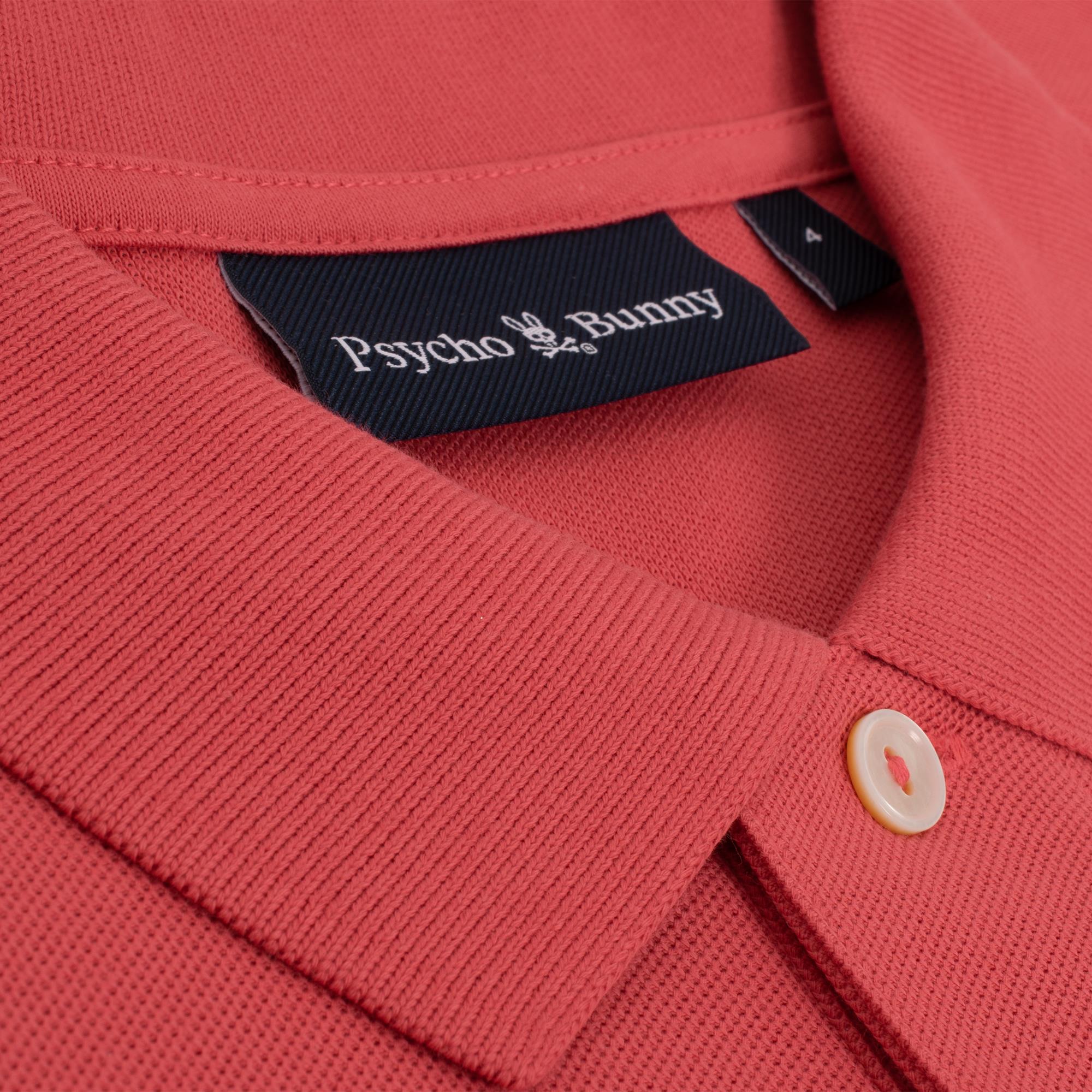 Psycho Bunny Classic Pique Polo Shirt Rubi Quartz